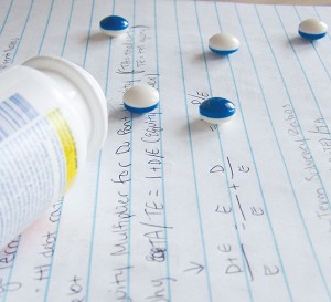<span class='credit'>Image By: Kristyn Sonnenberg | Photo Editor</span><span class='description'>>Students are urged to take preventative measures such as maintaining good hygiene, cough etiquette and perhaps even taking vitamins like the ones shown above, to promote a healthy immune system.</span>