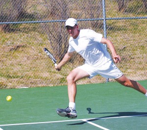 Men's Tennis Team <span class='credit'>Torch File Photo</span><span class='description'>The men’s tennis team is heading into a new season, preparing for some competition and looking to break back into a top 40 national ranking.</span>