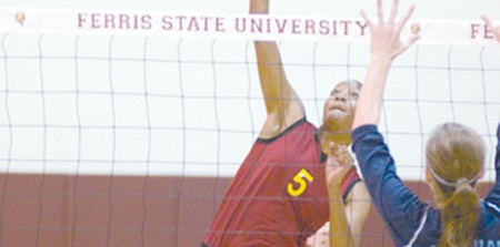 Spiking Down the Competition: The women’s volleyball team is ready to begin the 2010-2011 season, which starts on Sept. 3 with the Ferris State Invitational. Photo Courtesy of Ferris State Athletics Spiking Down the Competition: The women’s volleyball team is ready to begin the 2010-2011 season, which starts on Sept. 3 with the Ferris State Invitational. Photo Courtesy of Ferris State Athletics