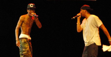 Wiz Khalifa: Wiz Khalifa performed last Saturday at the Williams Auditorium for the Second Annual Kappa ShowKase. The concert had an overwhelming number of students in attendance with a sold-out show. Photo By: Mike Fleming | Web/Multimedia Editor 
