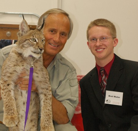 Muter Doing Great Things: Bret Muter, a Ferris State alumnus and former Torch section editor, is shown above with Jack Hanna in 2005. Muter is a finalist for the “Wanna Be Like Jack Hanna” contest. Photo Courtesy of Bret Muter Muter Doing Great Things: Bret Muter, a Ferris State alumnus and former Torch section editor, is shown above with Jack Hanna in 2005. Muter is a finalist for the “Wanna Be Like Jack Hanna” contest. Photo Courtesy of Bret Muter