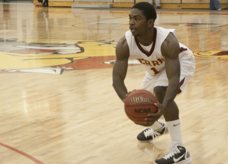 Winning Streak: Dontae Molden and the rest of the Ferris State men’s basketball team are on a two-game winning streak and is currently 7-0 for home games. The Bulldogs will take on Northwood on Jan. 15 at 4 p.m. Photo By: Kate Dupon | Photo Editor Winning Streak: Dontae Molden and the rest of the Ferris State men’s basketball team are on a two-game winning streak and is currently 7-0 for home games. The Bulldogs will take on Northwood on Jan. 15 at 4 p.m. Photo By: Kate Dupon | Photo Editor