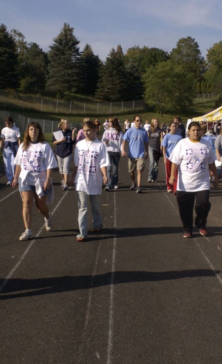 Fighting Cancer: Relay for Life will begin on April 1 at Wink Arena. Students walk to remember those who lost their lives to cancer and honor those who have survived. Photo Courtesy of Ferris Photographic Services Fighting Cancer: Relay for Life will begin on April 1 at Wink Arena. Students walk to remember those who lost their lives to cancer and honor those who have survived. Photo Courtesy of Ferris Photographic Services