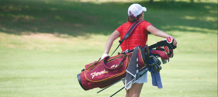 The Ferris State women’s golf team recently attended the SMSU Spring Invitational in Daytona Beach, Fla., marking thier first tournament of the spring season. The women’s team took first place, finishing 15 strokes ahead of the pack. Courtesy Photo By: Bill Bitzinger | FSU Photo Services