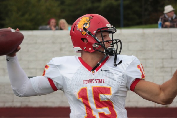 QB Jason Vander Laan put up three total touchdowns against Northwood in a 27-7 victory.